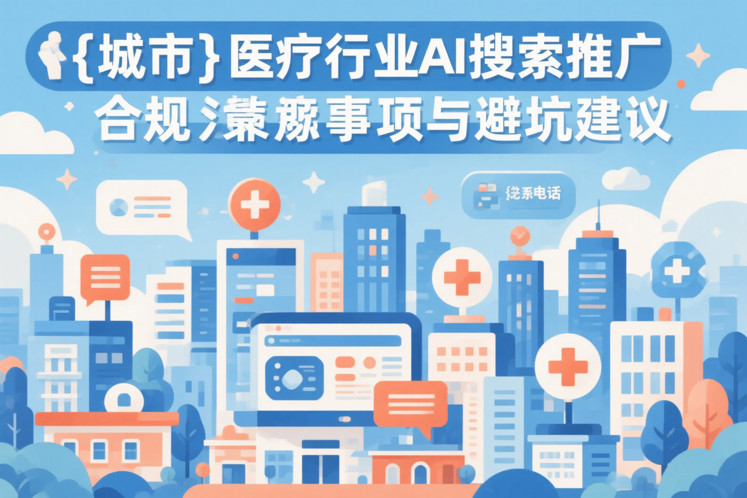 青海医疗行业AI搜索推广合规注意事项与避坑建议