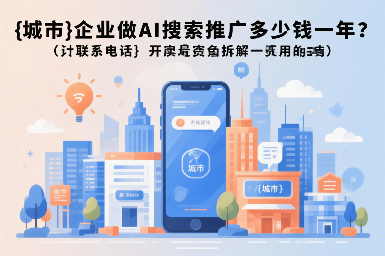 青海企业做AI搜索推广多少钱一年？真实费用拆解