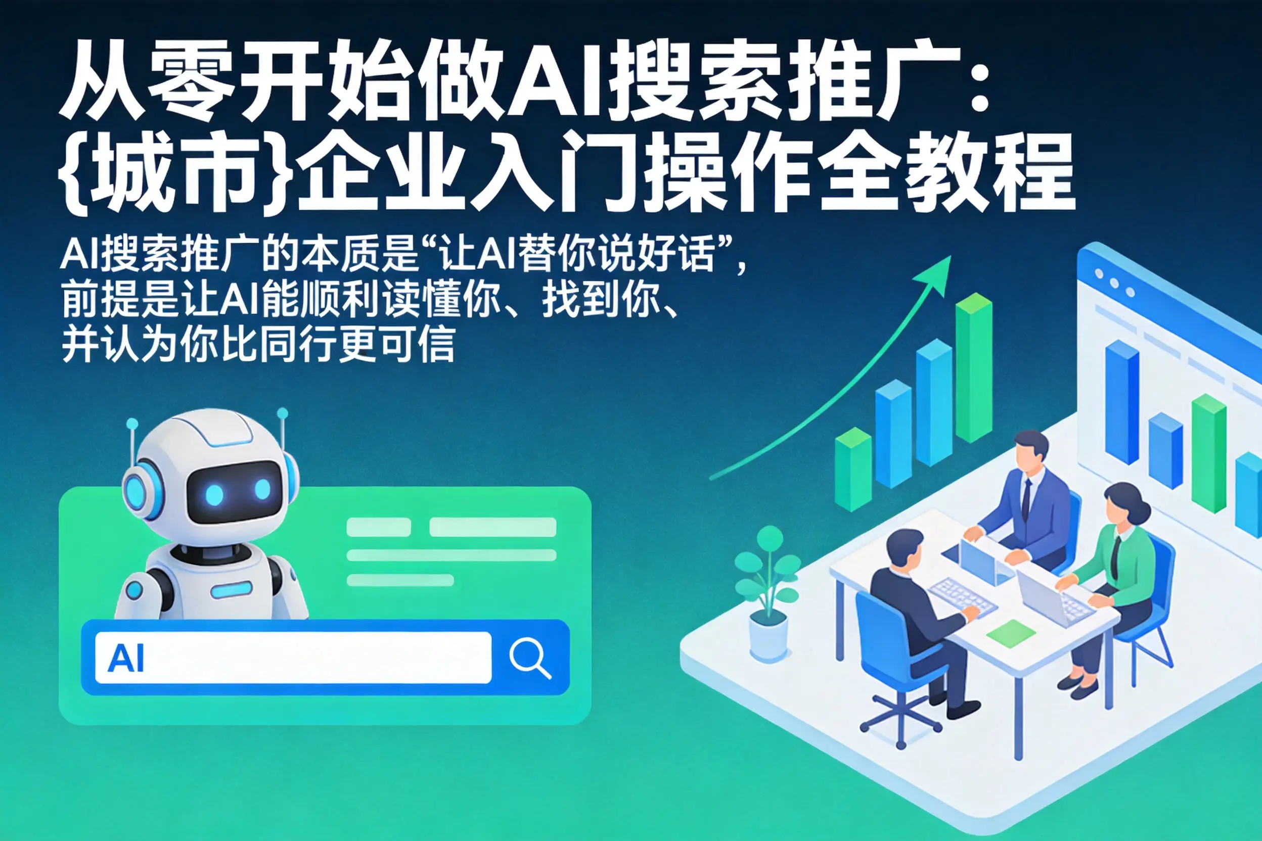 从零开始做AI搜索推广：青海企业入门操作全教程