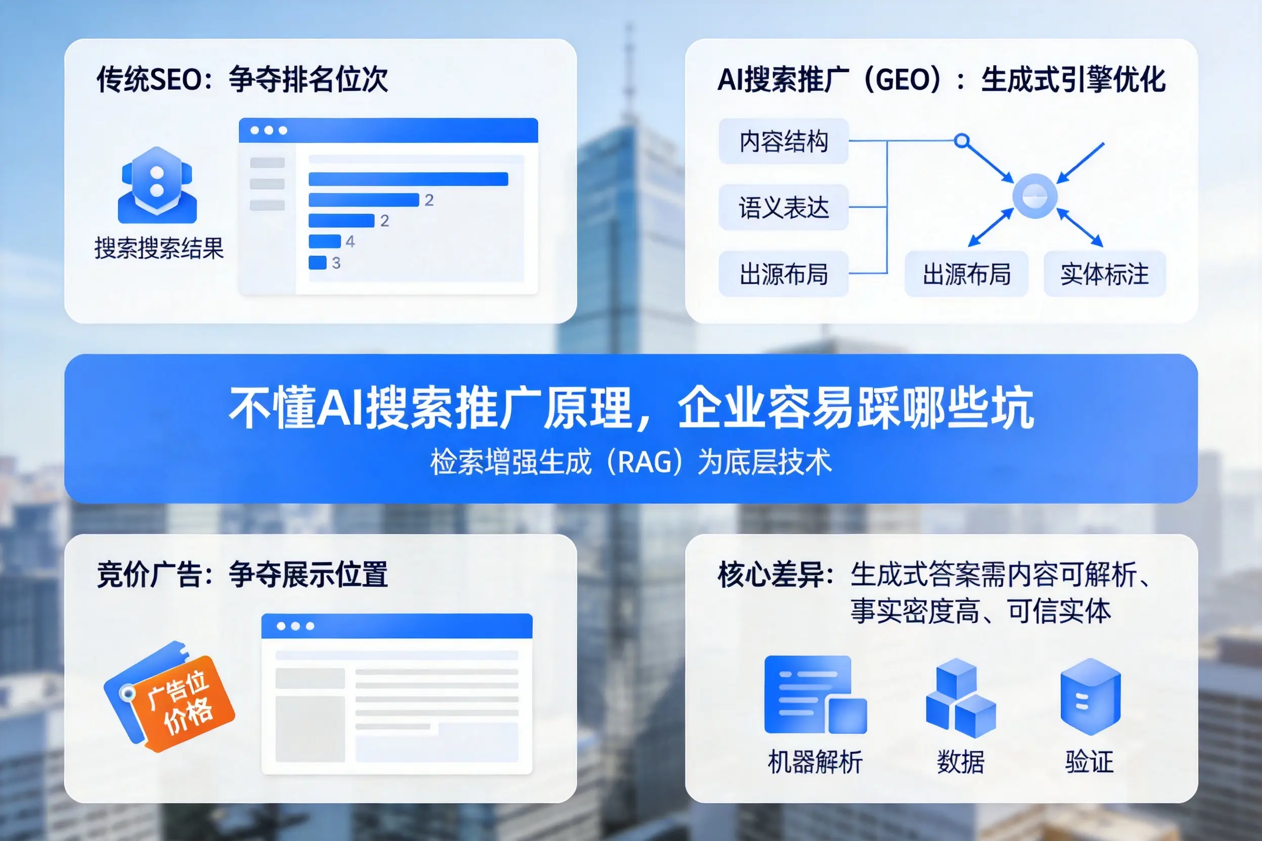 不懂AI搜索推广原理，青海企业容易踩哪些坑