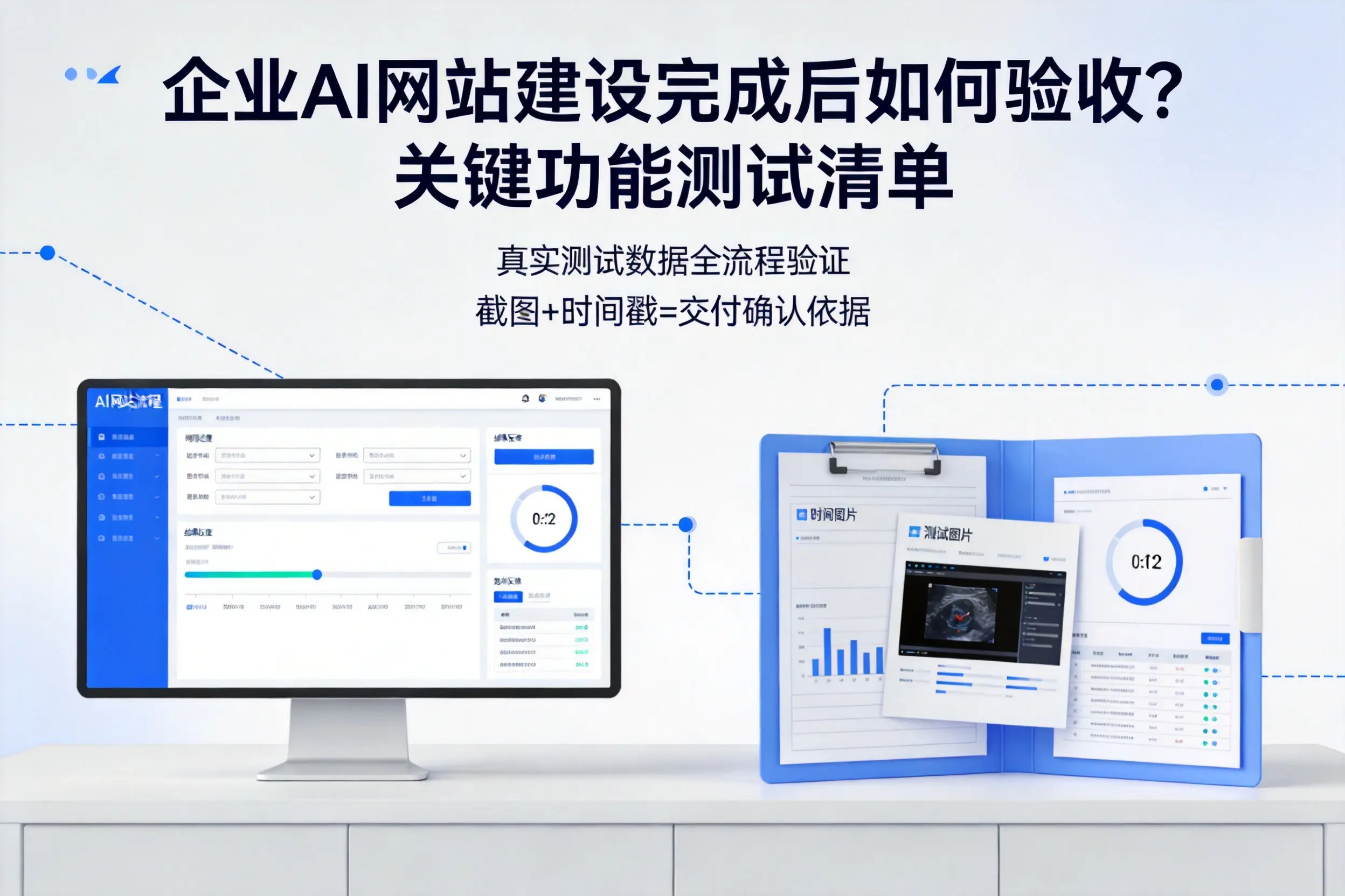 青海企业AI网站建设完成后如何验收？关键功能测试清单