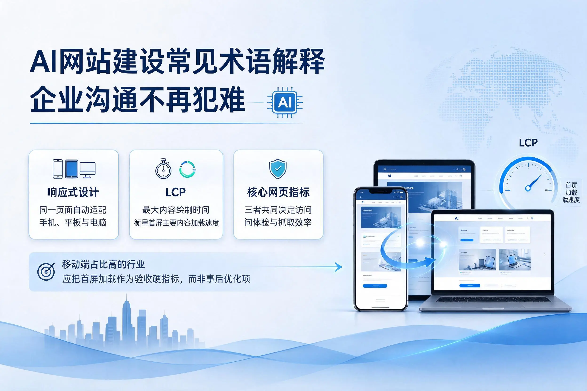 AI网站建设常见术语解释，青海企业沟通不再犯难